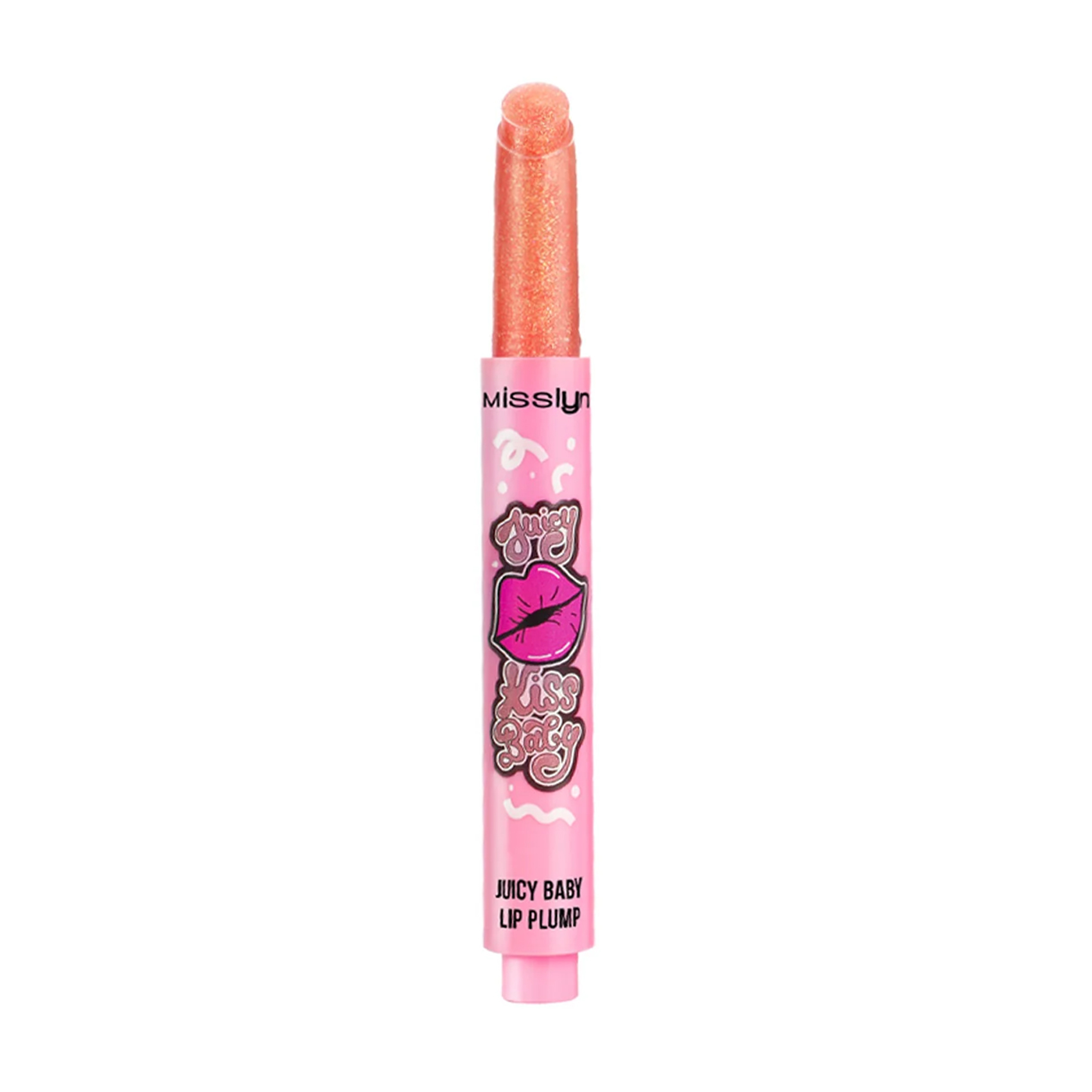 

Бальзам для губ Misslyn Juicy Kiss Baby Juicy Baby Lip Balm 01 Gloss Starli, 2 г
