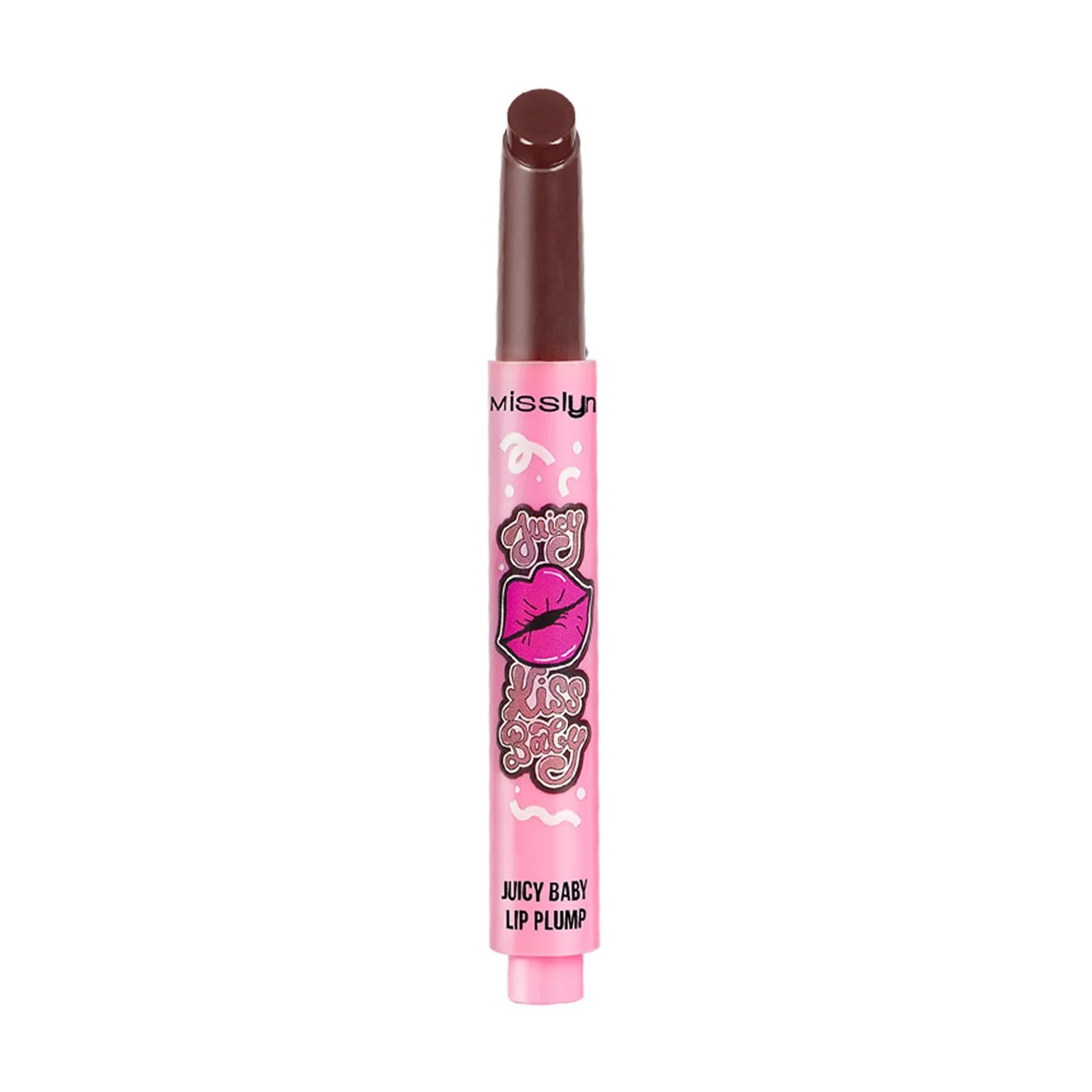 

Бальзам для губ Misslyn Juicy Kiss Baby Juicy Baby Lip Balm 06 Warm Brown, 2 г
