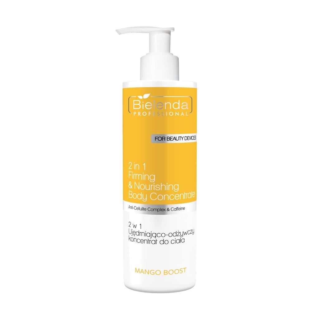

Уцінка! Зміцнювальний та живильний концентрат для тіла 2 в 1 Bielenda Professional Mango Boost 2 In 1 Firming & Nourishing Body Concentrate, 450 мл