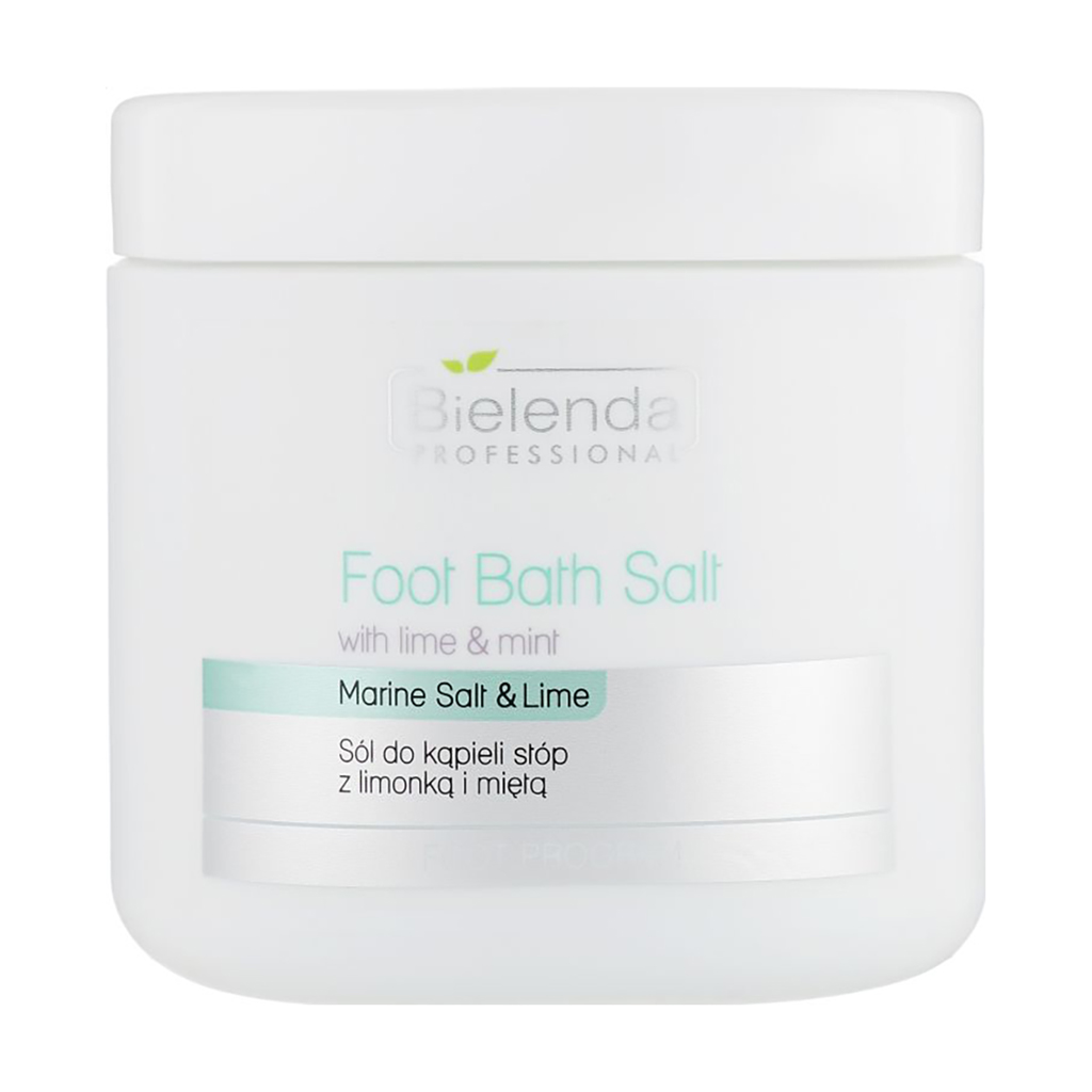 

Уцінка! Сіль для ніг Bielenda Professional Foot Bath Salt With Lime & Mint, 600 г