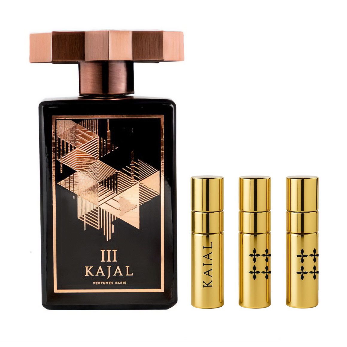 

Парфумований набір унісекс Kajal Homme III (парфумована вода 100 мл + 3*3 мл)