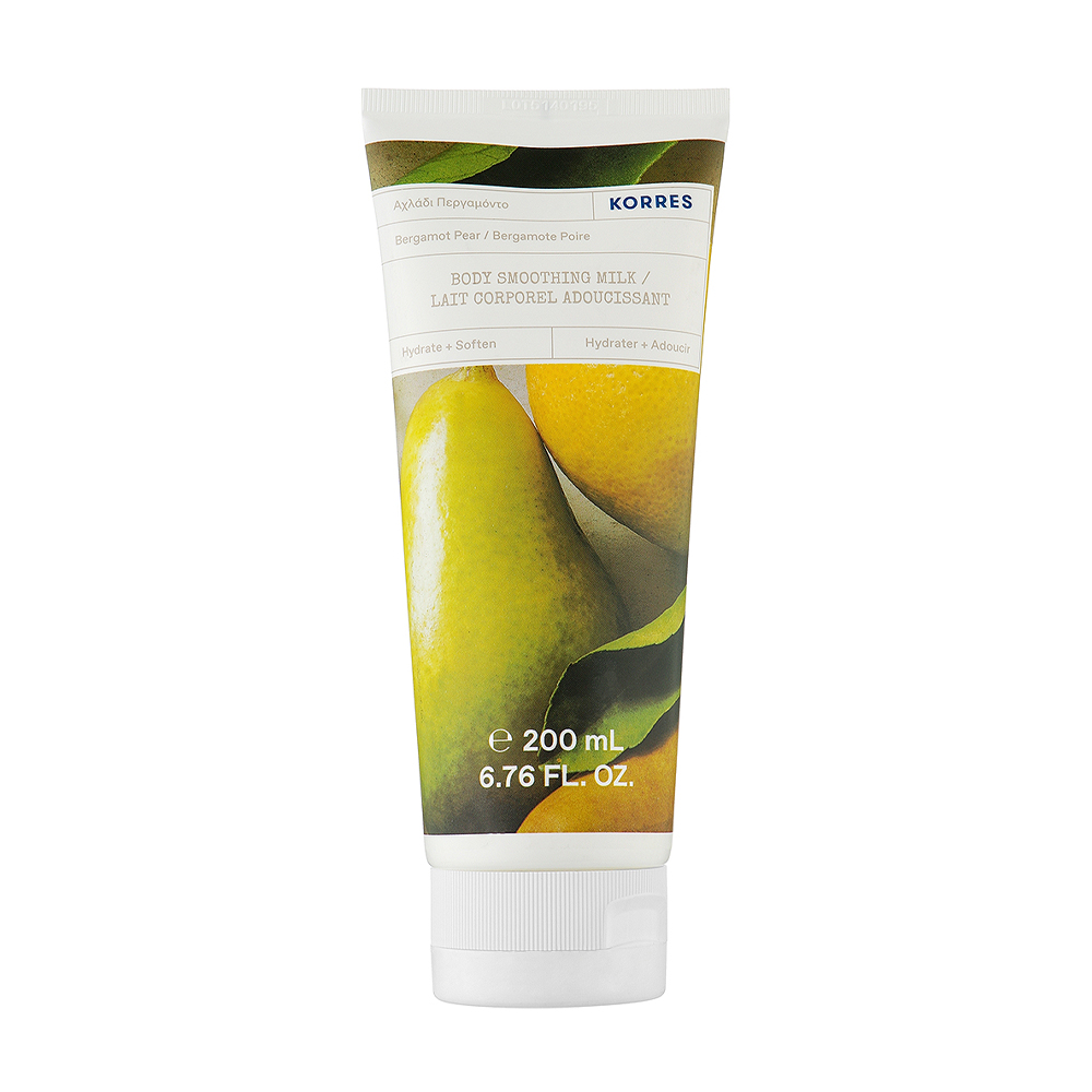 

Розгладжувальне молочко для тіла Korres Bergamot Pear Body Smoothing Milk, 200 мл