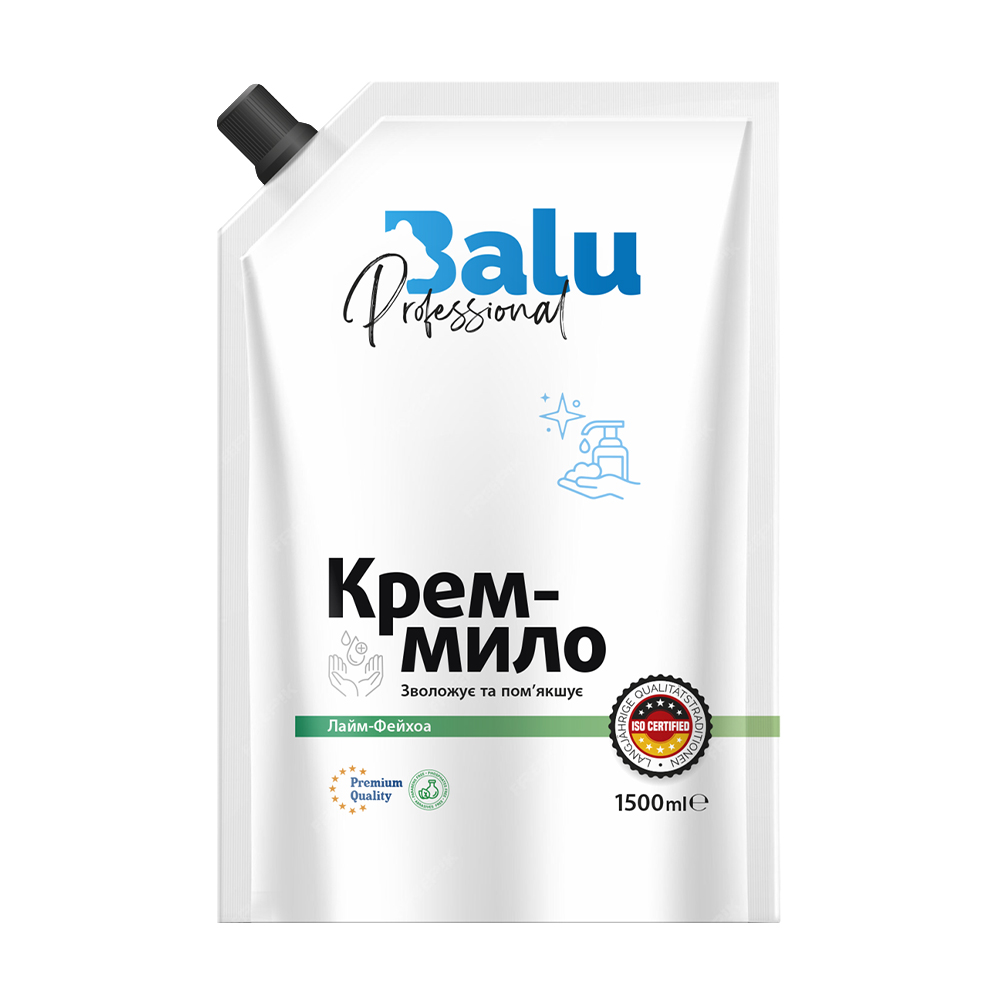 

Крем-мило BALU Professional Лайм-Фейхоа, 1.5 л