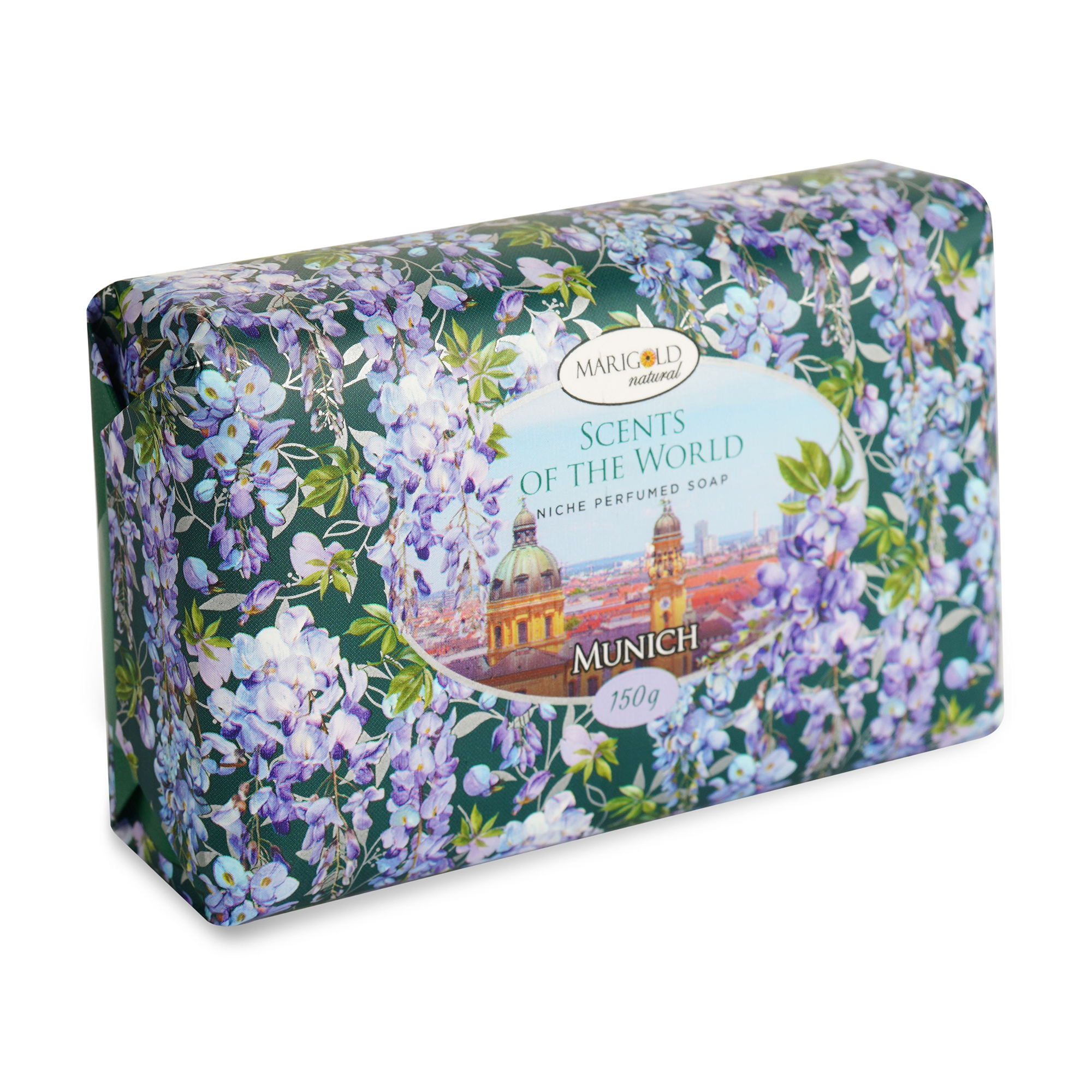 

Тверде мило Marigold Natural Аромати світу Мюнхен, 150 г