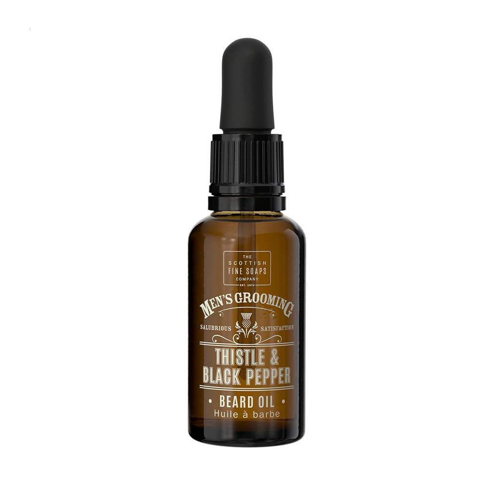 

Олія для бороди Scottish Fine Soaps Men's Grooming Thistle & Black Pepper Beard Oil, 30 мл