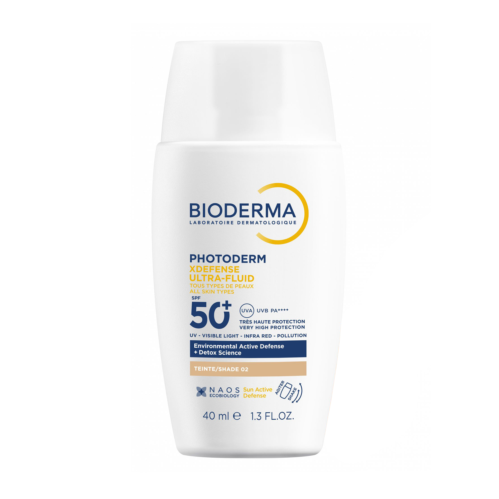 

Сонцезахисний флюїд для обличчя Bioderma Photoderm XDefense Ultra-Fluid SPF 50+ 02, 40 мл