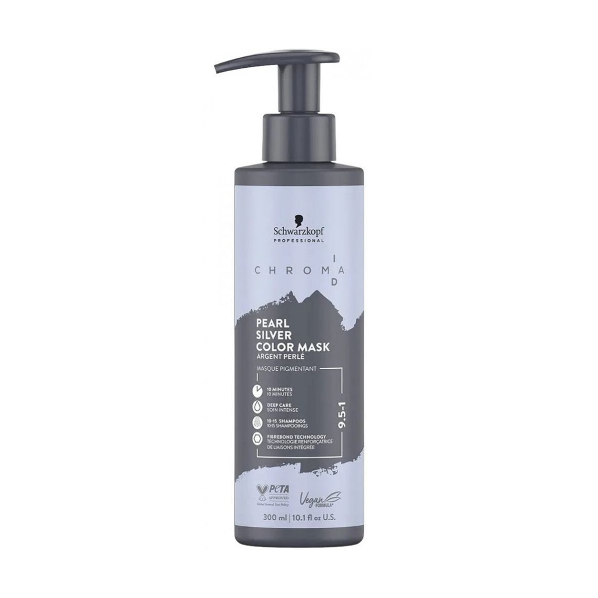 

Уцінка! Тонувальна бондінг-маска для волосся Schwarzkopf Professional Chroma ID Bonding Color Mask, 9.5-1 Pastel Pearl, 300 мл