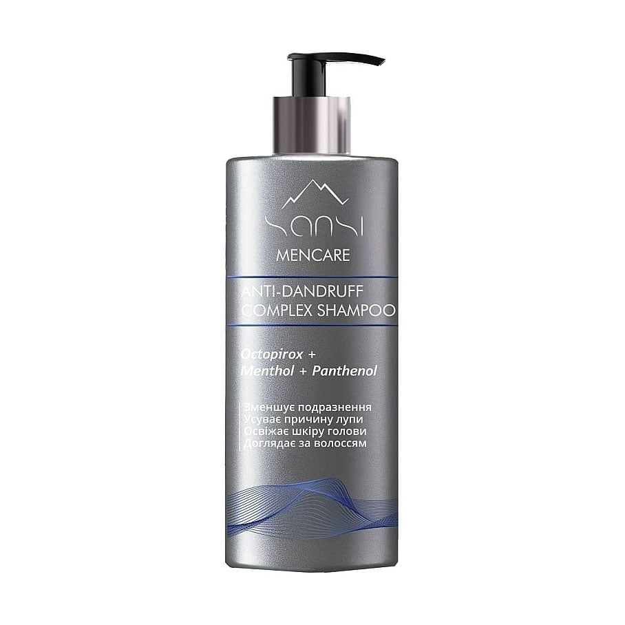 

Чоловічий шампунь Sansi ProfiCare Men Care Anti-Dandruff Complex Shampoo з комплексом проти лупи, 400 мл