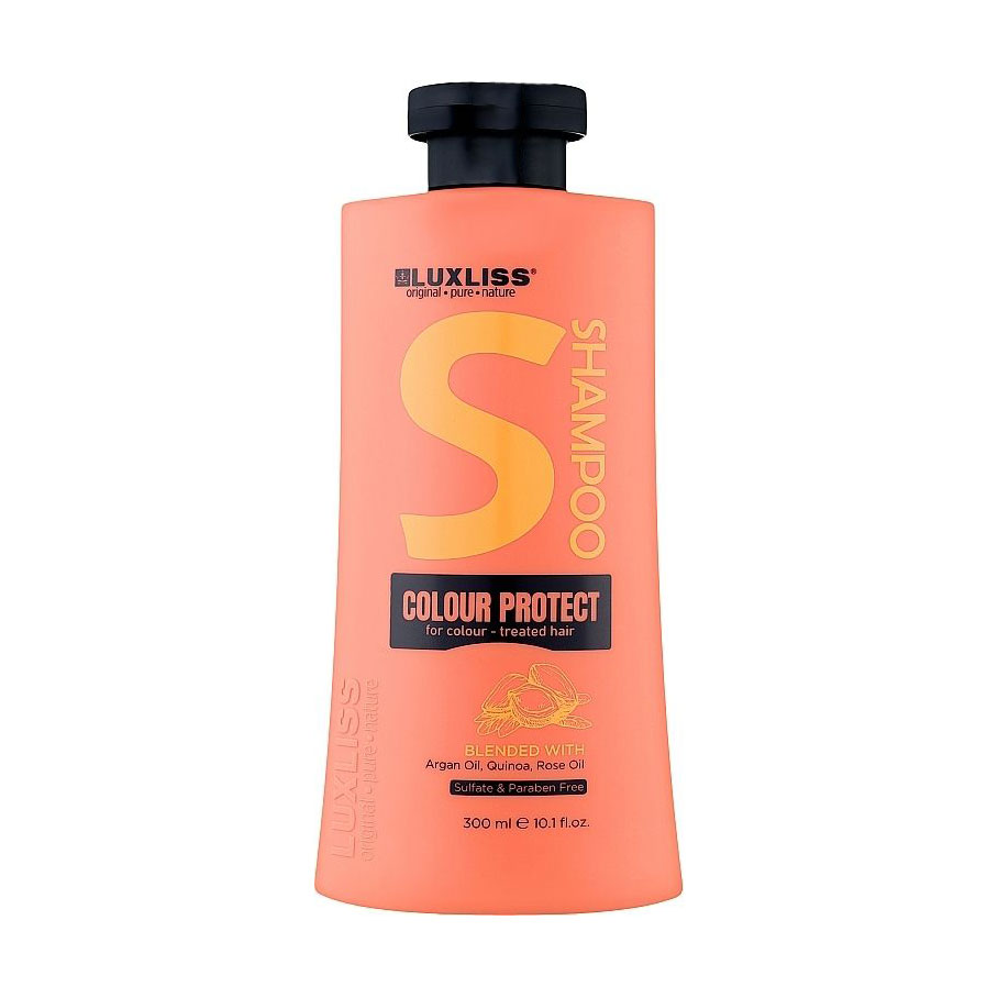 

Шампунь Luxliss Color Protect Shampoo для захисту кольору фарбованого волосся, 300 мл