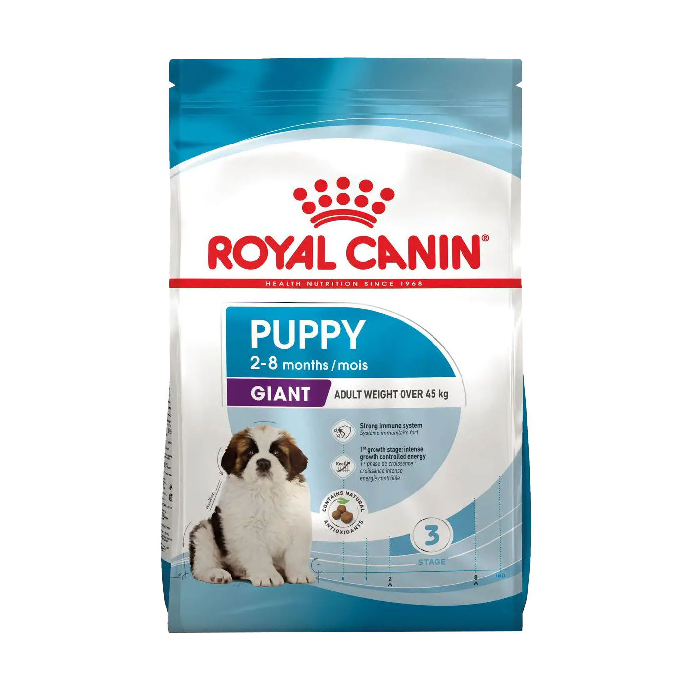 

Сухий корм для цуценят гігантських порід Royal Canin Giant Puppy, 15 кг (3030150)