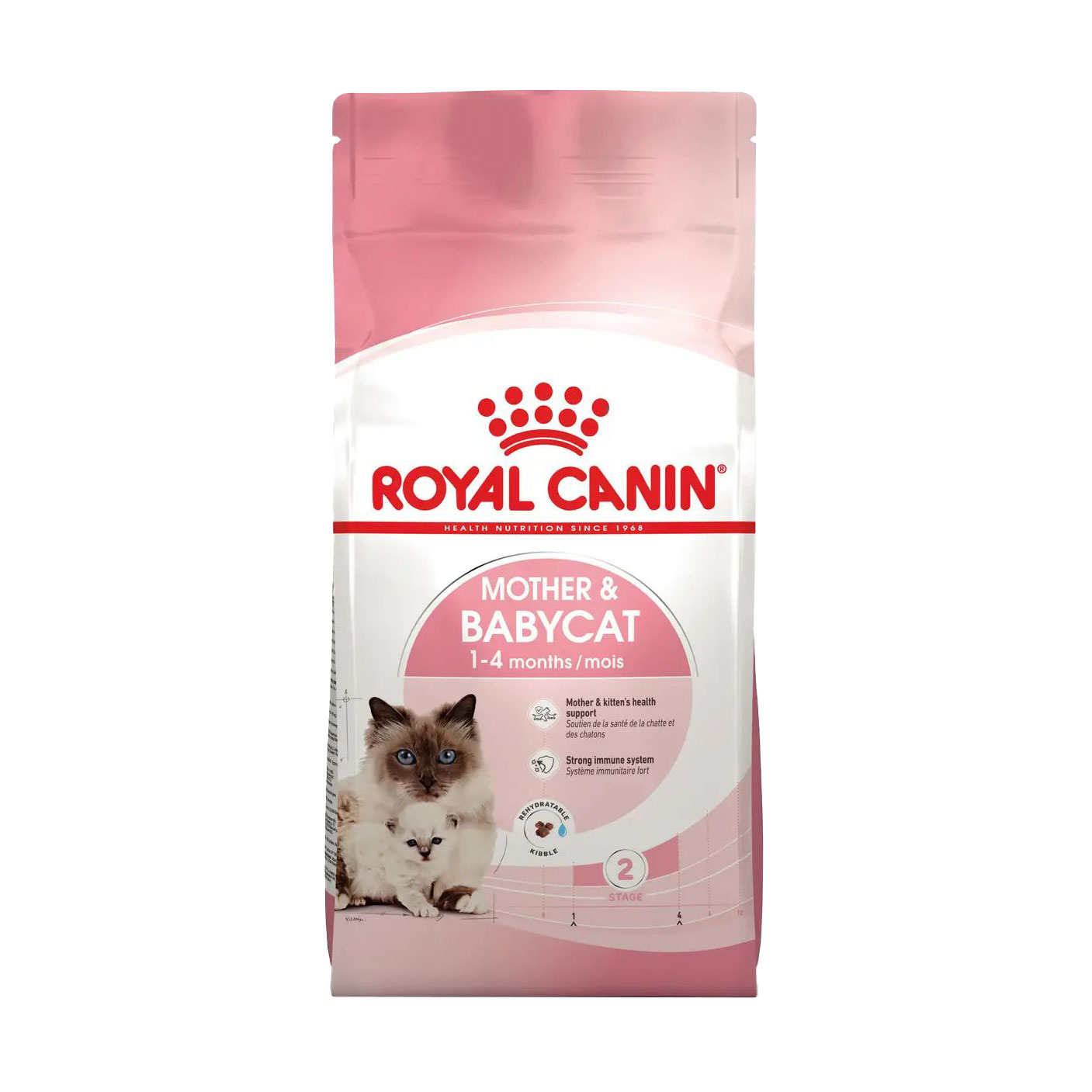 

Сухий корм для кішок під час вагітності та кошенят від 1 до 4 місяців Royal Canin Mother & Babycat, 2 кг (2544020)