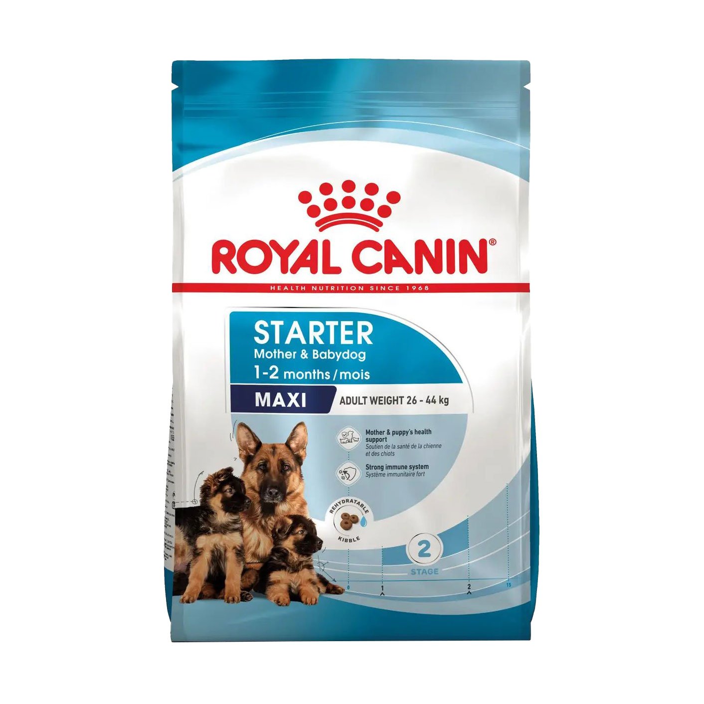 

Сухий корм для собак в період вагітності та новонароджених цуценят великих порід Royal Canin Maxi Starter, 4 кг (29940400)