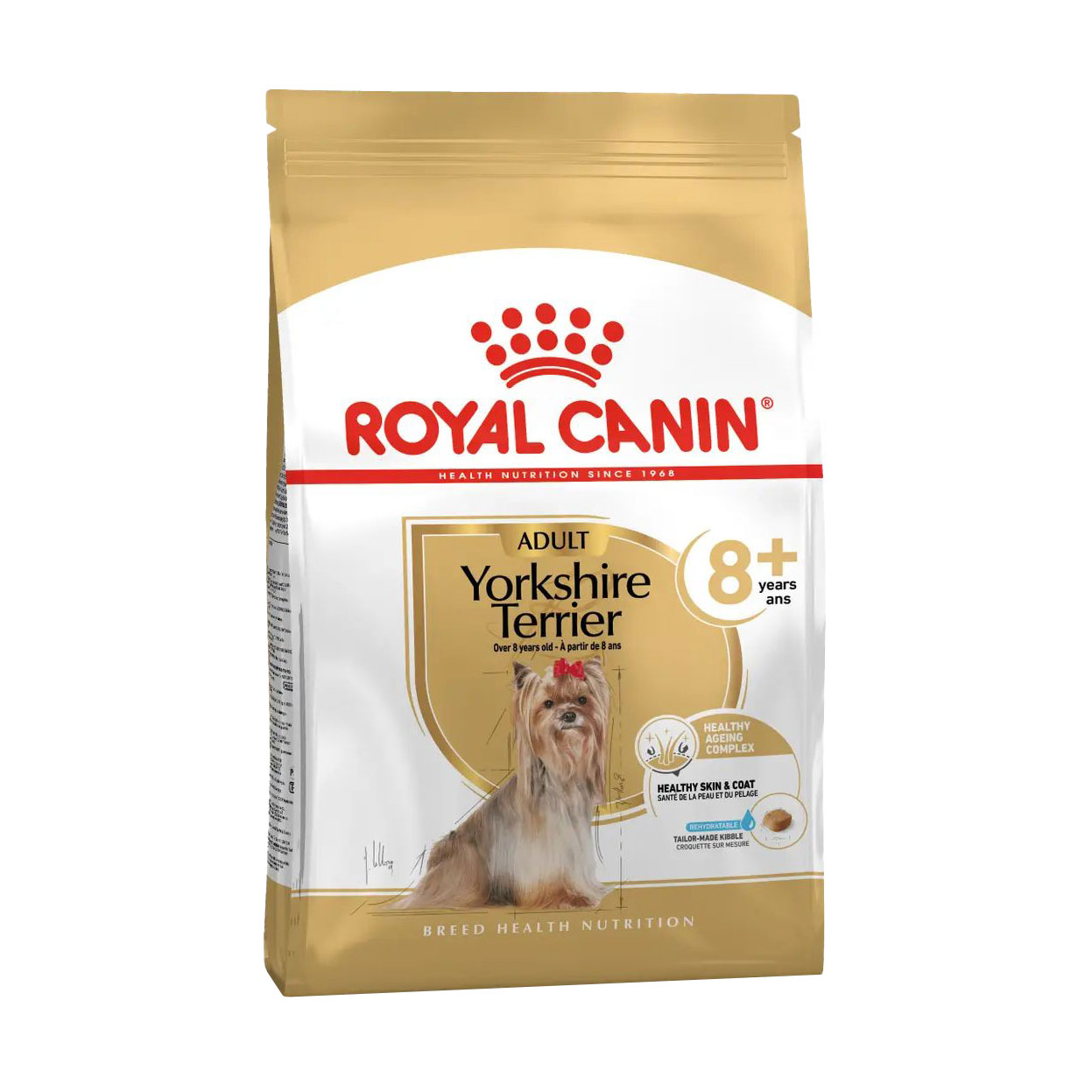 

Сухий корм для зрілих собак породи йоркшир-тер'єр від 8 років Royal Canin Yorkshire Terrier Adult 8+, 1.5 кг