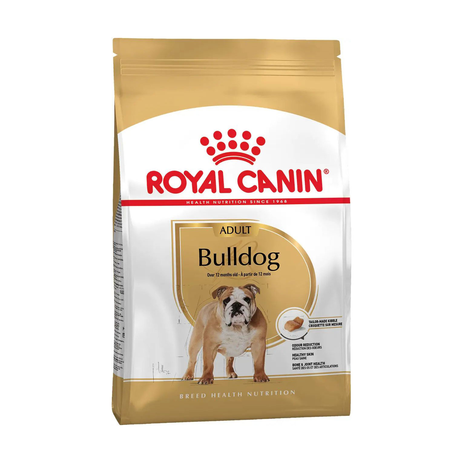 

Сухий корм для дорослих собак породи англійський бульдог Royal Canin Bulldog Adult, 3 кг (2590030)
