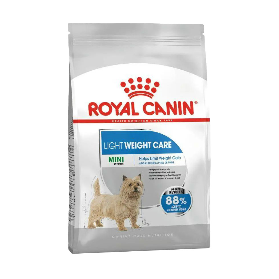 

Сухий корм для собак малих розмірів зі схильністю до зайвої ваги Royal Canin Mini Light Weight Care, 3 кг (R447851)