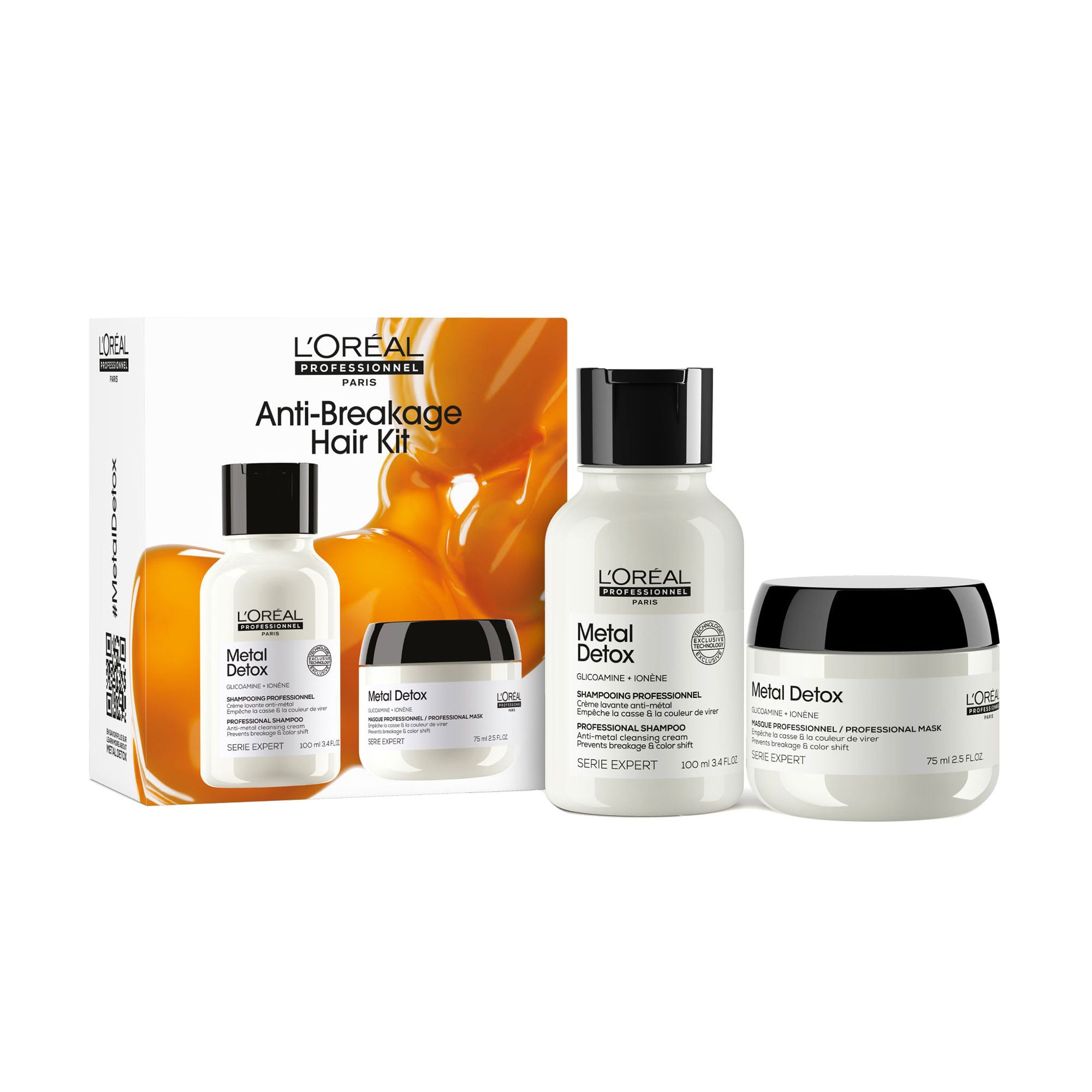 

Набір для волосся L'Oreal Professionnel Serie Expert Metal Detox (шампунь, 100 мл + маска, 75 мл)