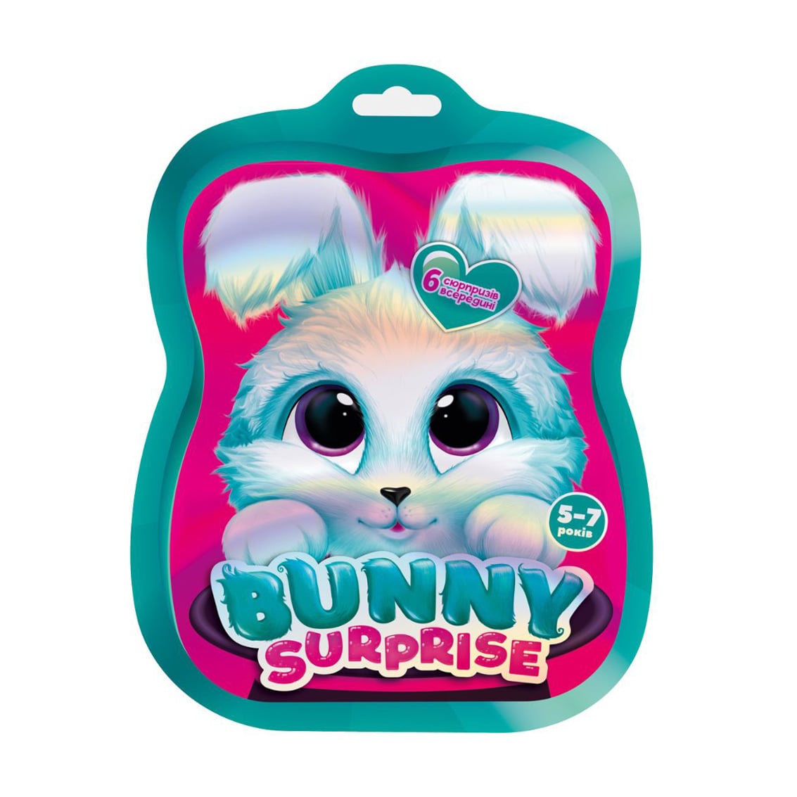 

Набір для творчості Vladi Toys Bunny surprise із сюрпризами, рожевий, 6 сюрпризів, від 5 років (VT8080-14)
