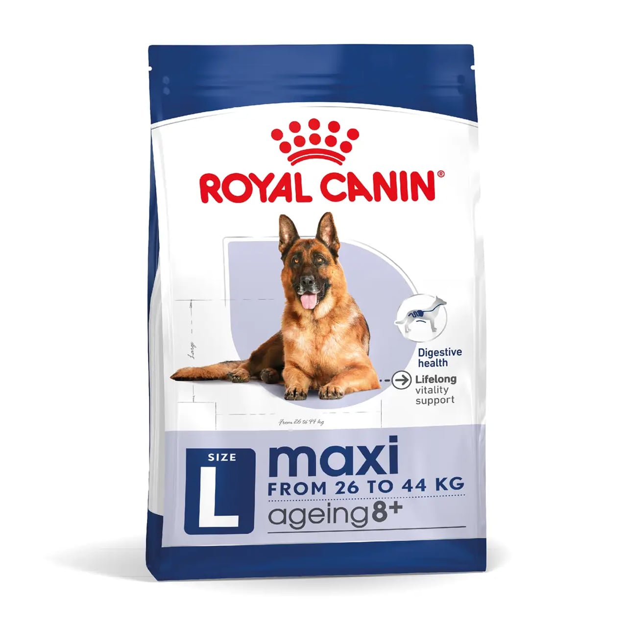 

Сухий корм для дорослих собак великих порід Royal Canin Maxi Ageing 8+, 15 кг (24541500)