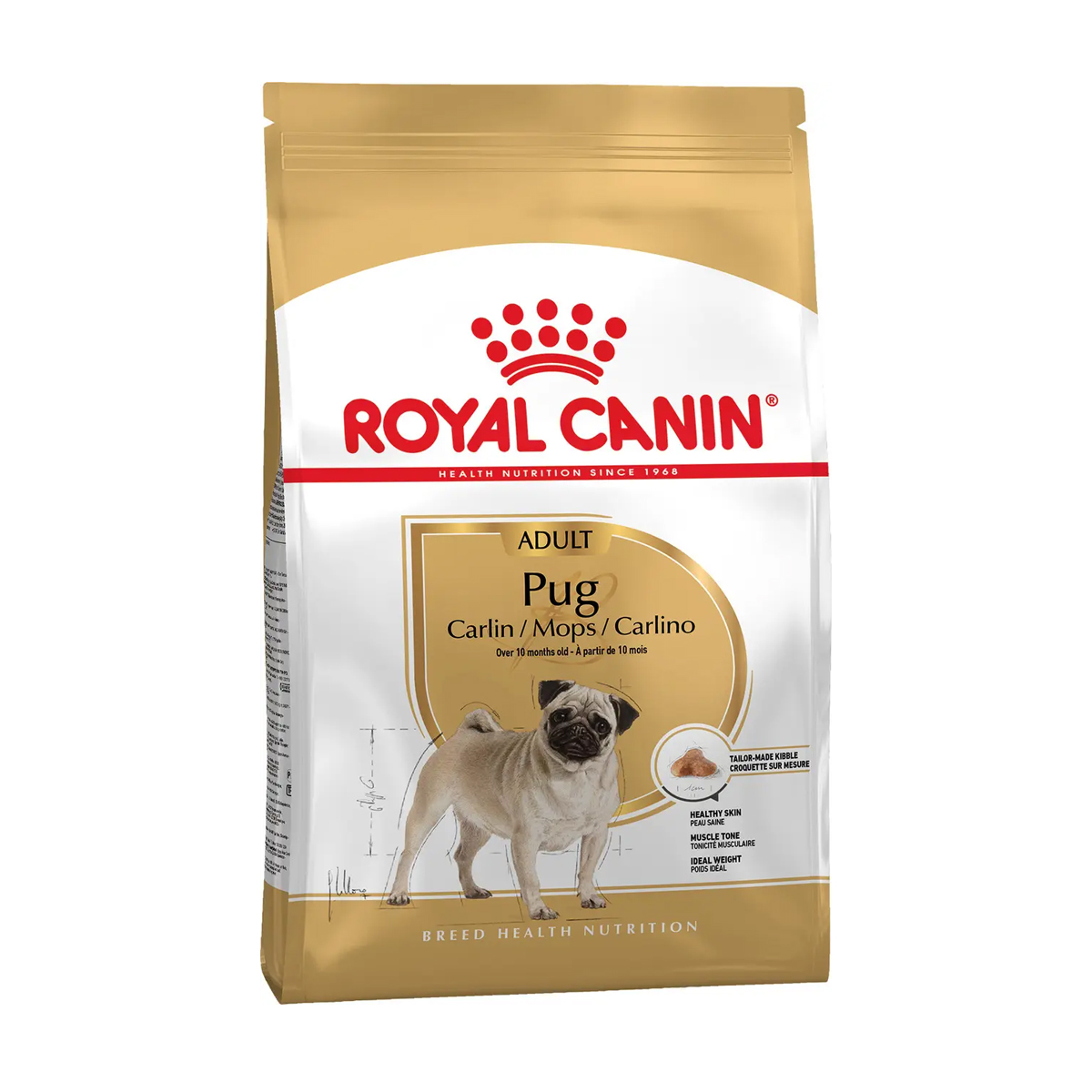 

Сухий корм для дорослих собак Royal Canin Pug Adult, 1.5 кг (3985015)