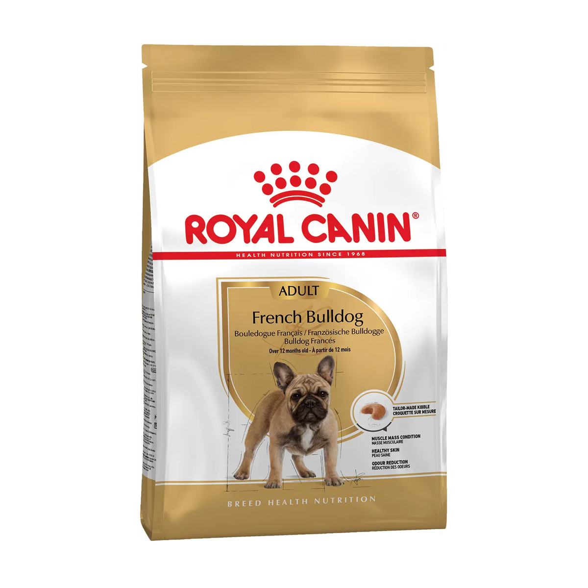 

Сухий корм для дорослих собак породи французький бульдог Royal Canin French Bulldog Adult, 3 кг (3991030)