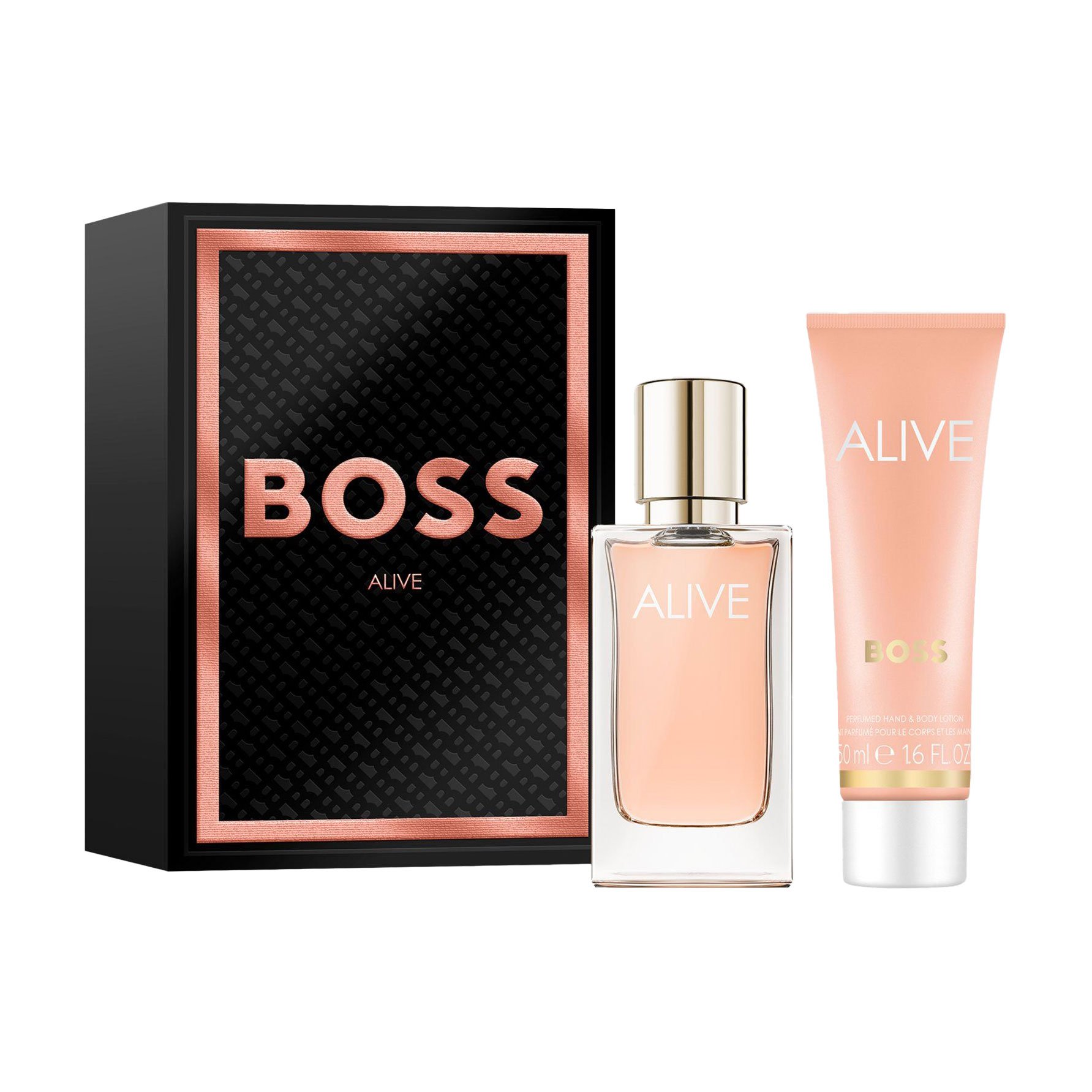 

Парфумований набір жіночий Hugo Boss Boss Alive Giftset (парфумована вода, 30 мл + лосьйон для тіла, 50 мл)