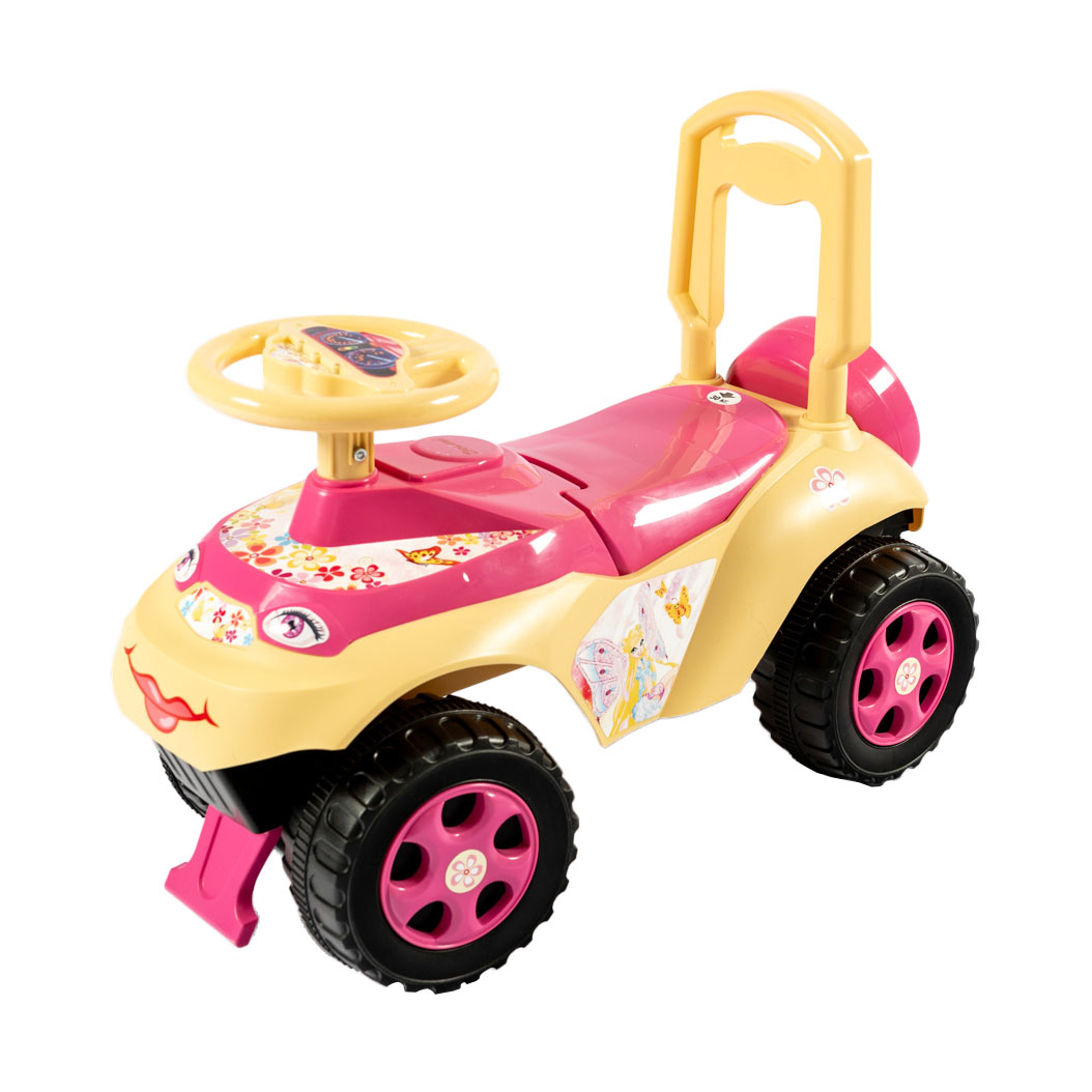 

Дитячий толокар Doloni Автошка, бежево-рожевий, від 3 років (0141/07)