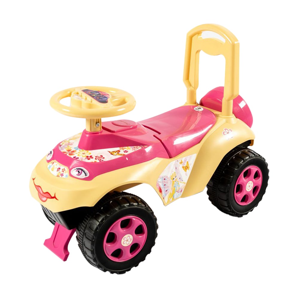 

Дитячий музичний толокар Doloni Автошка, бежево-рожевий, від 2 років (0142/07)