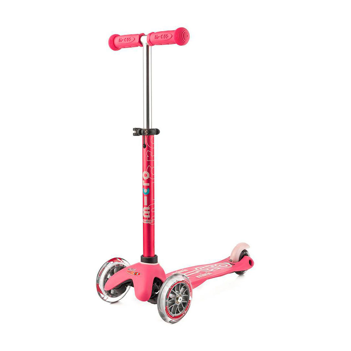 

Дитячий самокат Micro Mini Deluxe триколісний, рожевий, від 2 років (MMD003)