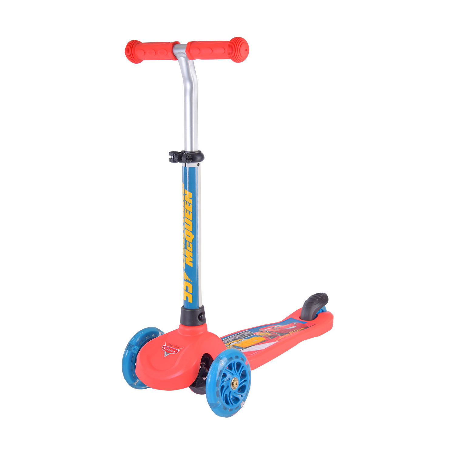 

Уцінка! Дитячий самокат Shantou Jinxing Тачки, триколісний, зі світлом, від 2 років (LS2213)