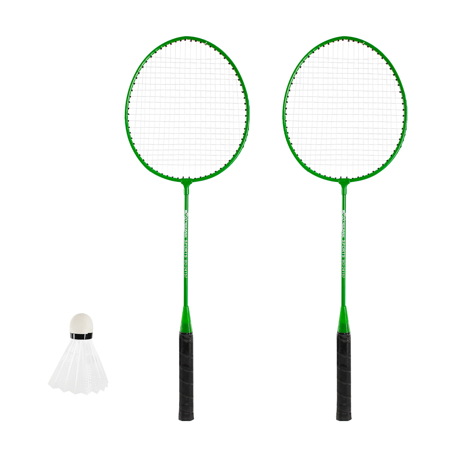 

Набір для гри в бадмінтон Shantou Jinxing Extreme Motion у чохлі, від 3 років, 65 см (ракетки, 2 шт + волан, 1 шт ) (BD24157)