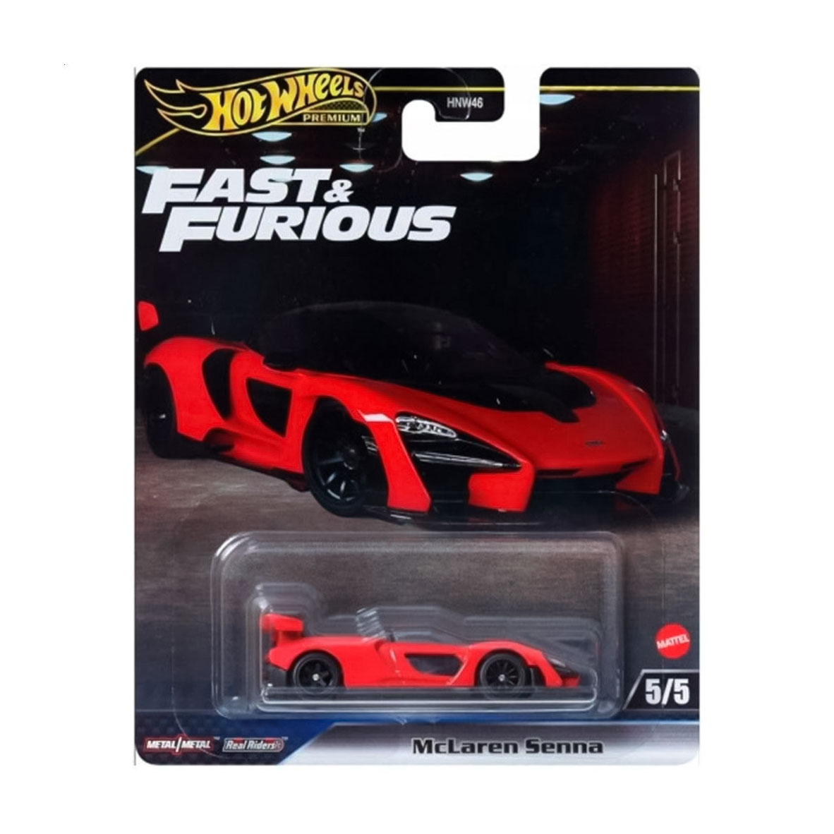 

Автомодель Hot Wheels Форсаж McLaren Senna, червона, від 3 років (HNW46)