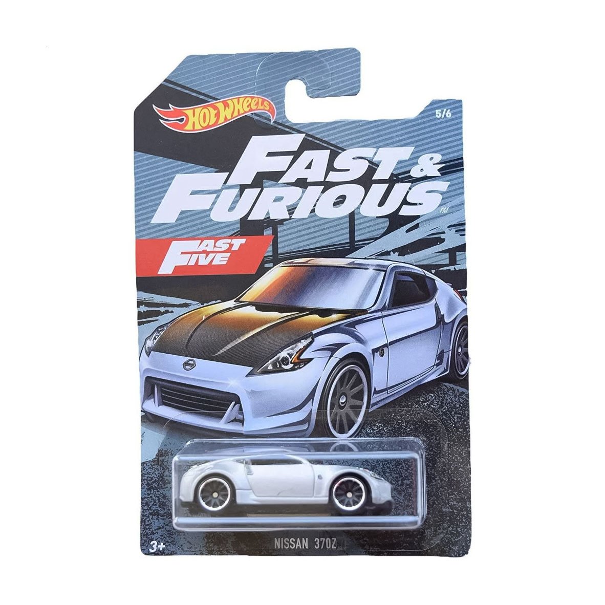 

Автомодель Hot Wheels Форсаж Nissan 370Z сіра, від 3 років (HNW46)