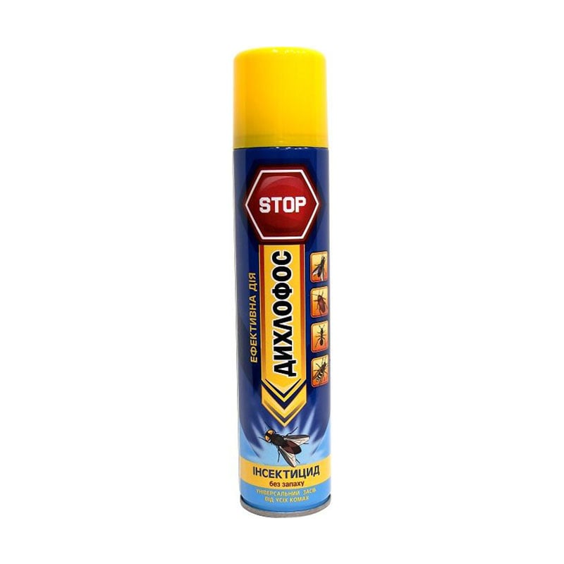 

Уцінка! Дихлофос від усіх комах Дихло Stop Ефективна дія, 200 мл