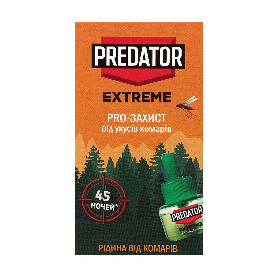 

Рідина від комарів Predator Extreme Pro-захист, 30 мл