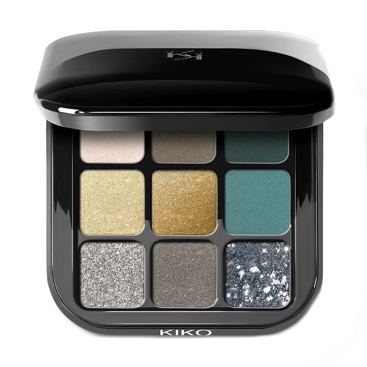 

Палетка тіней для повік Kiko Milano Glamour Multi Finish Eyeshadow Palette 06 Green Vibes, 2.5 г