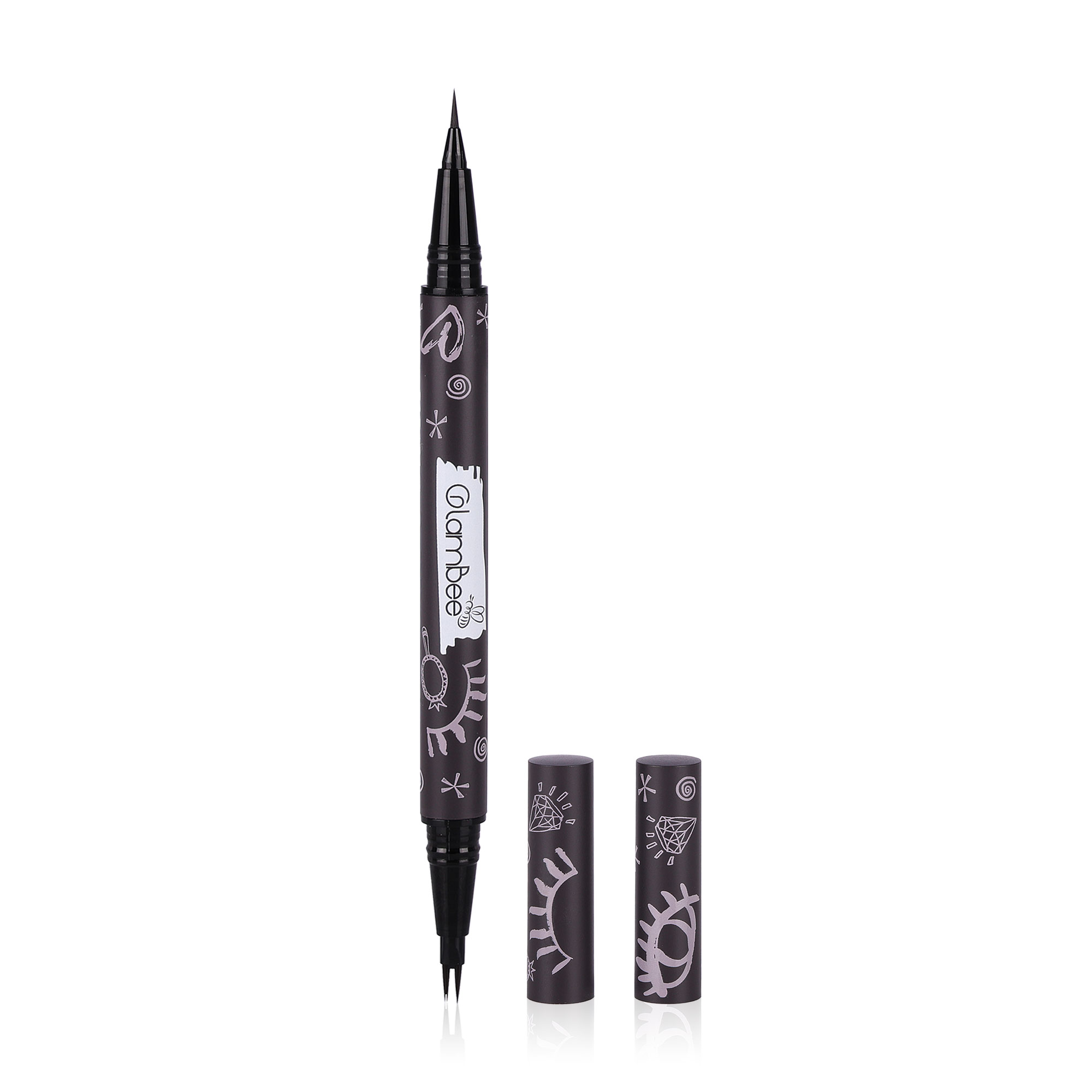 

Маркер для очей та брів GlamBee Eyes & Brows Complex Long-Lasting Makeup, 0.7 г