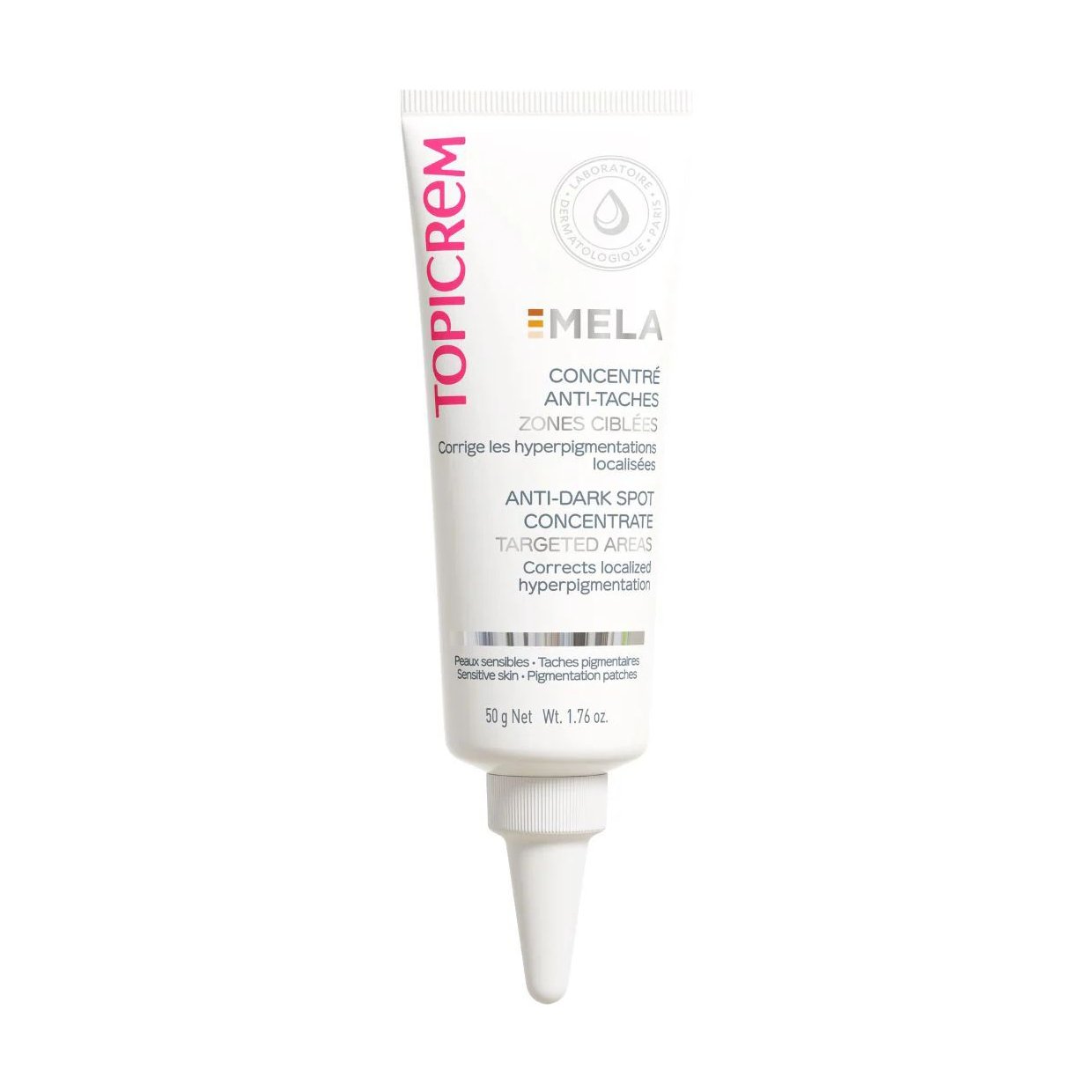 

Концентрат Topicrem Mela Anti-Dark Spot Concentrate Targeted Areas проти пігментних плям окремих ділянок шкіри, 50 г