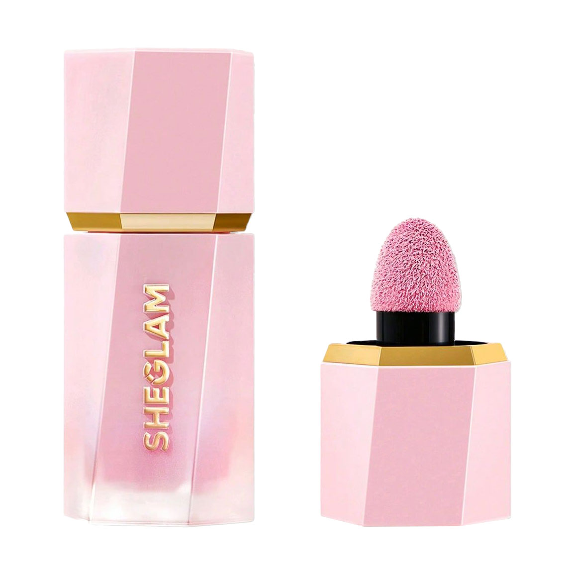 

Рідкі матові рум'яна для обличчя Sheglam Color Bloom Matte Liquid Blush, Pink Slip, 5.2 мл
