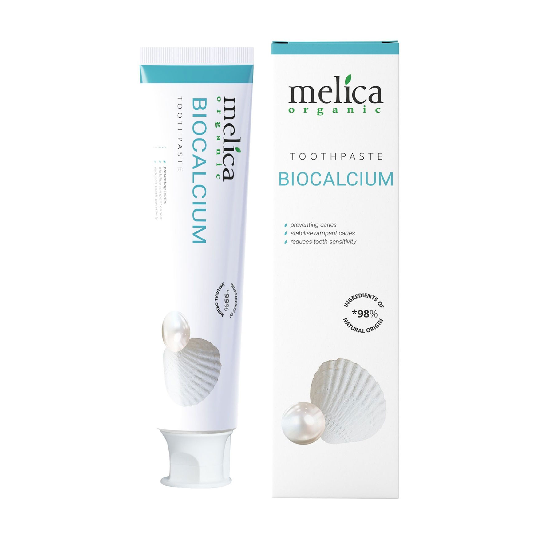 

Зубна паста Melica Organic Біокальцій, 100 мл