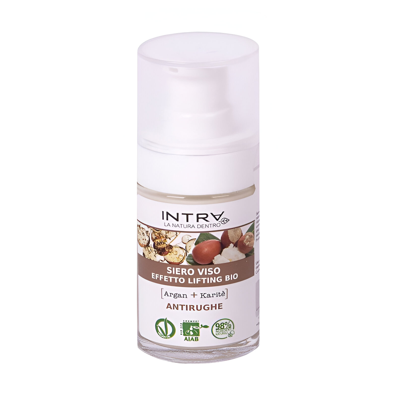 

Сироватка Intra Argan Oil & Shea Butter для зрілої шкіри обличчя, проти зморщок, 30 мл