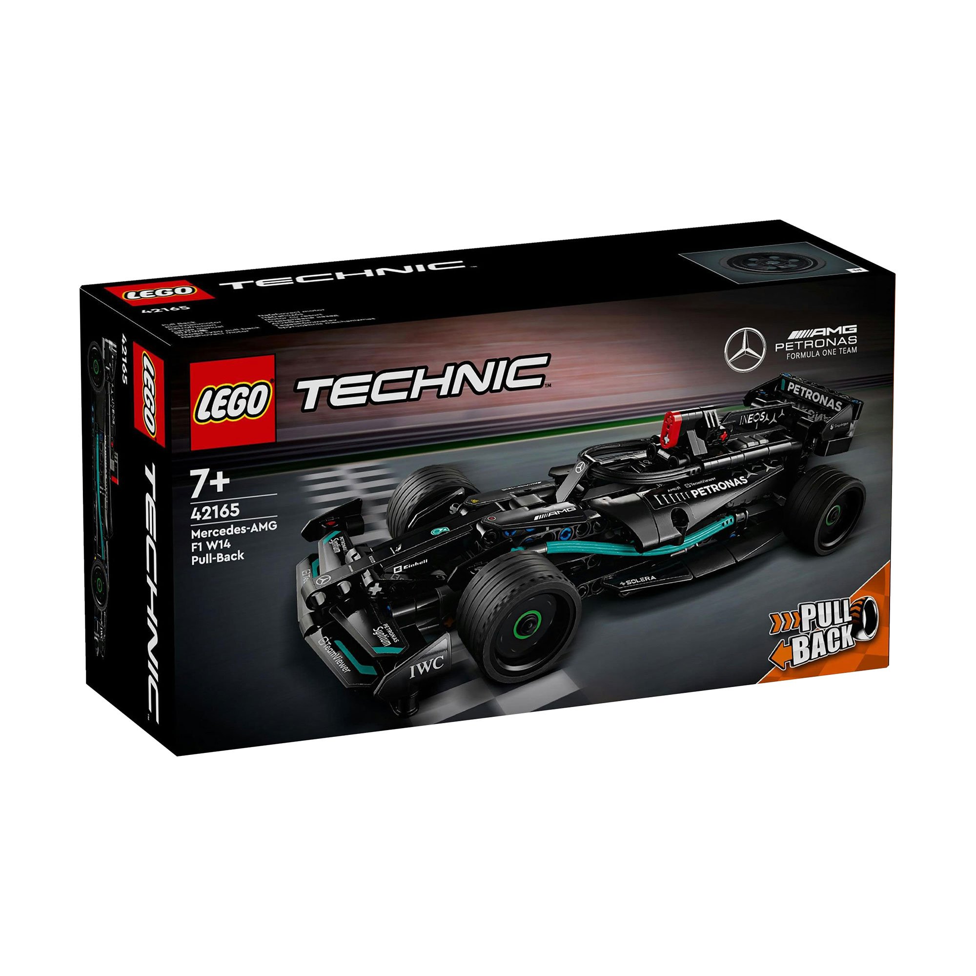 

Конструктор LEGO Technic Mercedes-AMG F1 W14 E Performance Pull-Back, 240 деталей, від 7 років (42165)