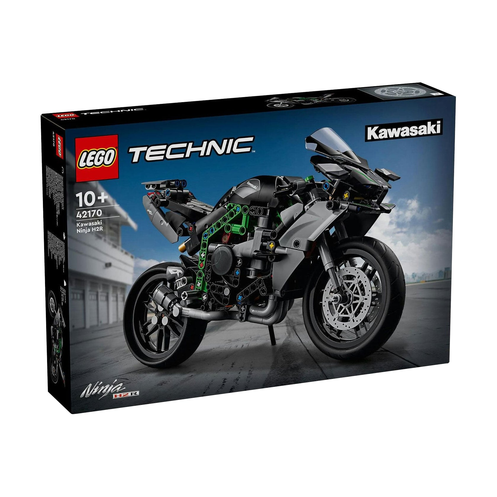 

Конструктор LEGO Technic Мотоцикл Kawasaki Ninja H2R, 643 деталі, від 10 років (42170)
