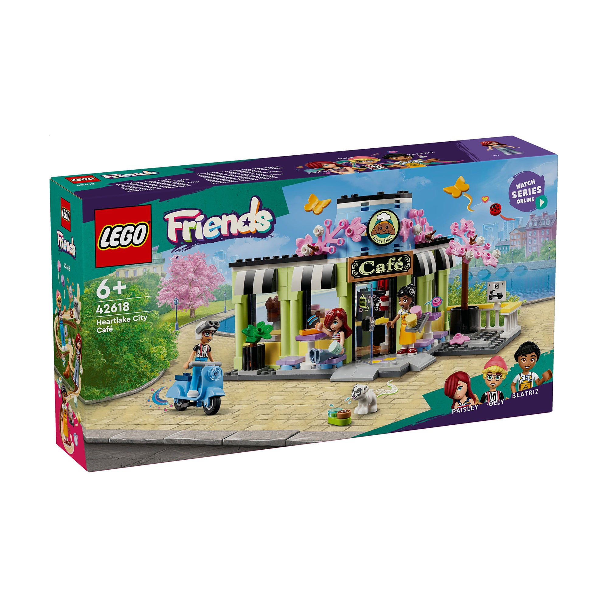 

Конструктор LEGO Friends Кав'ярня Хартлейк-Сіті, 426 деталей, від 6 років (42618)