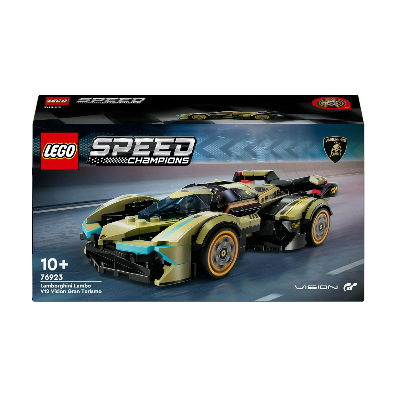 

Конструктор LEGO Speed Champions Суперкар Lamborghini Lambo V12 Vision GT, 230 деталей, від 10 років (76923)