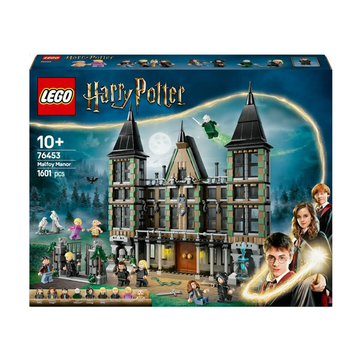 

Конструктор LEGO Harry Potter Маєток родини Мелфой, 1601 деталь, від 10 років (76453)