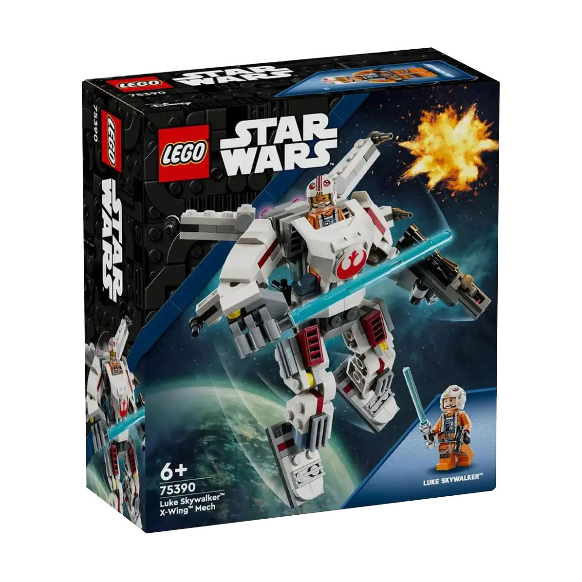

Конструктор LEGO Star Wars Робот X-Wing Люка Скайвокера, 195 деталей, від 6 років (75390)