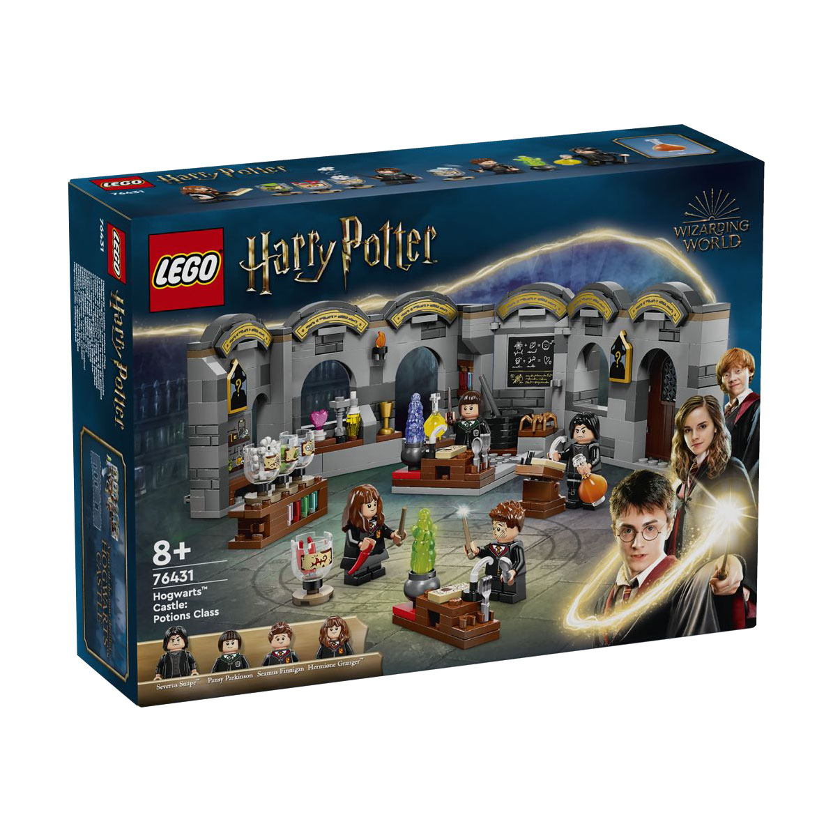 

Конструктор LEGO Harry Potter Замок Гоґвортс: Урок зіллєваріння, 397 деталей, від 8 років (76431)