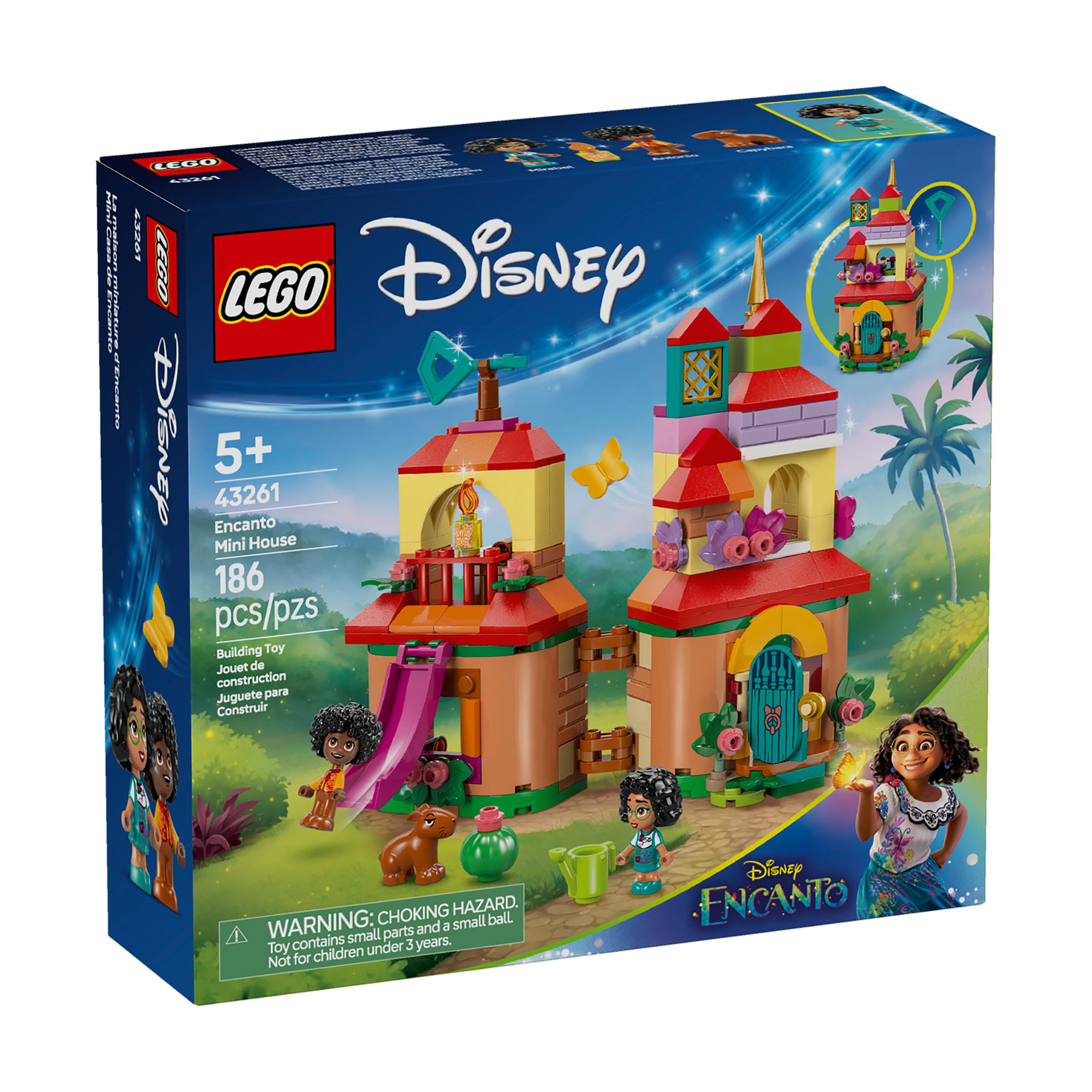 

Конструктор LEGO Disney Мінібудинок Енканто, 186 деталей, від 5 років (43261)