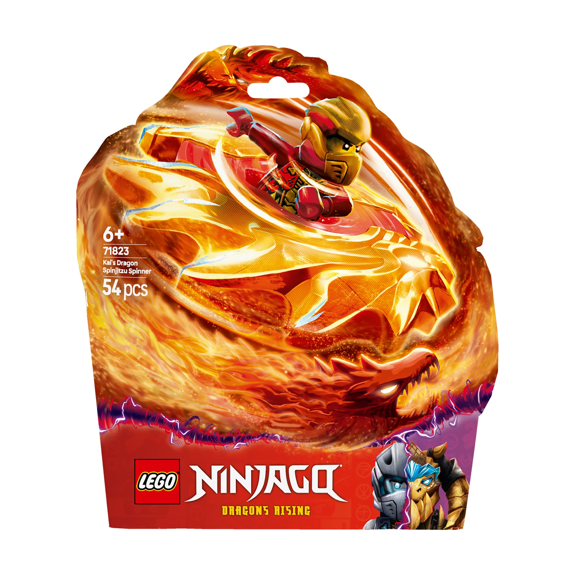 

Конструктор LEGO Ninjago Дракон Кая Спін-джитсу, 54 деталі, від 6 років (71823)