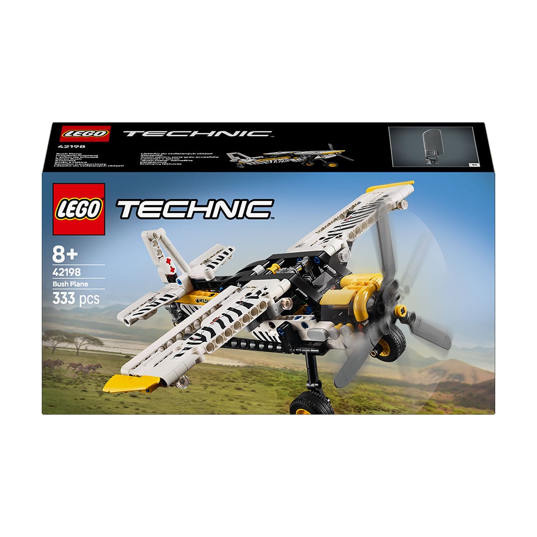 

Конструктор LEGO Technic Буш-літак, 333 деталі, від 8 років (42198)
